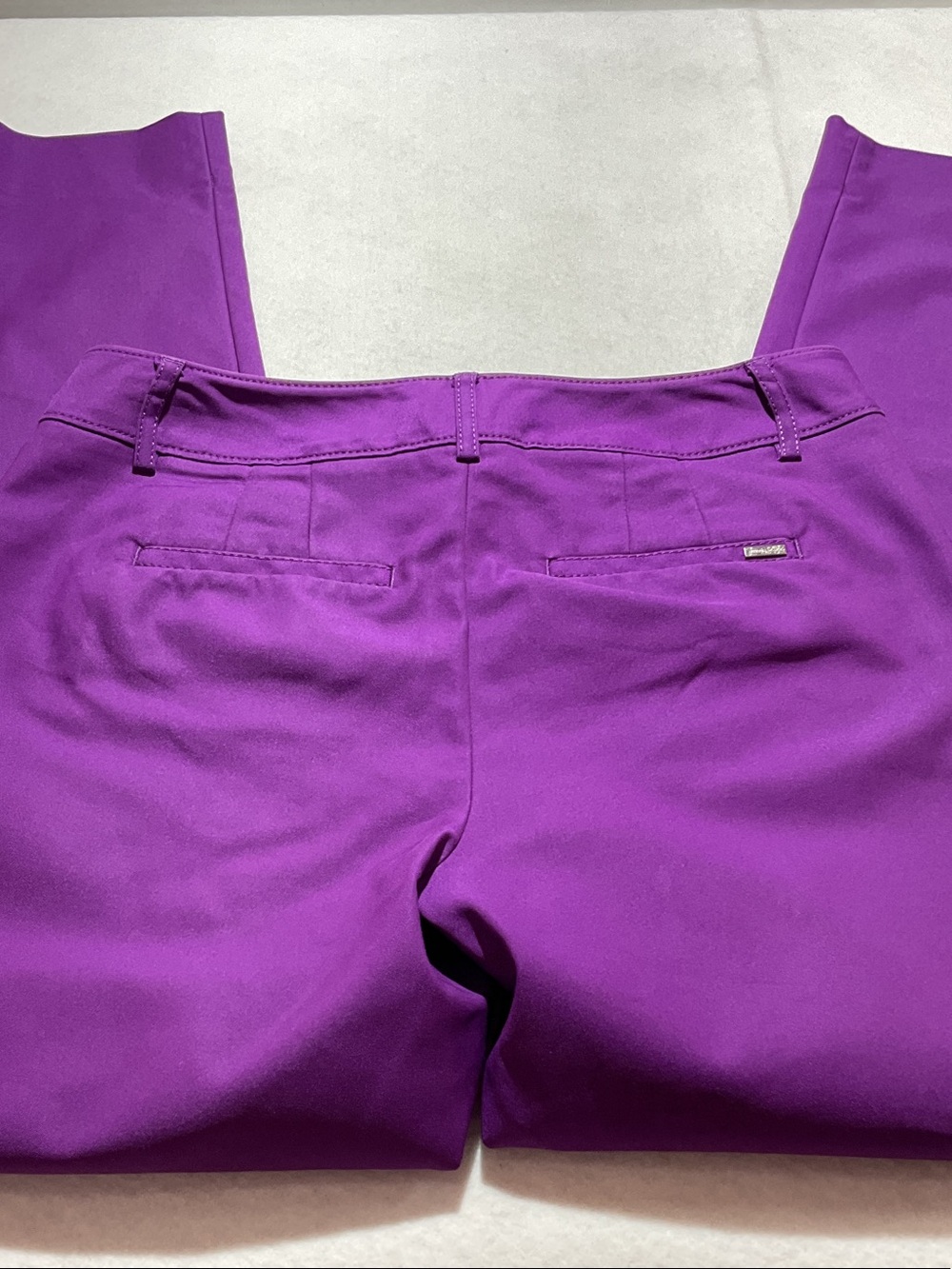 White House Black Market Purple Slim Pants - Picture 5 of 6